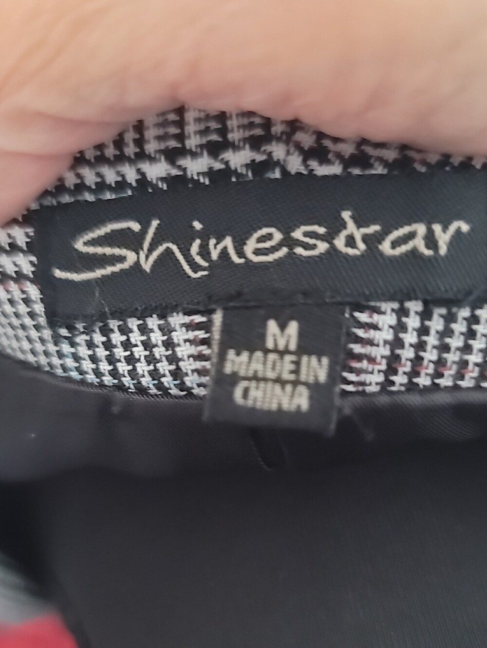 Retro Shinestar Black and White Plaid Open-Front Blazer - Picture 2 of 14
